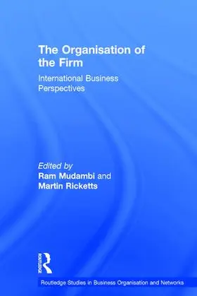 Mudambi / Ricketts |  The Organisation of the Firm | Buch |  Sack Fachmedien