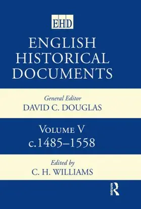 Williams |  English Historical Documents | Buch |  Sack Fachmedien