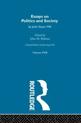 Robson |  Collected Works of John Stuart Mill | Buch |  Sack Fachmedien