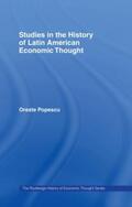 Popescu |  Studies in the History of Latin American Economic Thought | Buch |  Sack Fachmedien