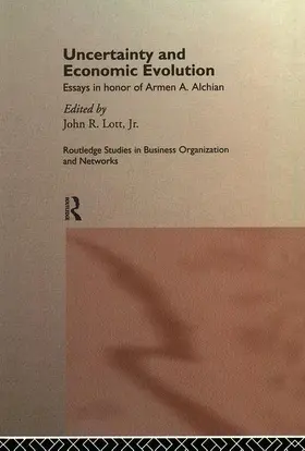 Lott / Lott Jr. | Uncertainty and Economic Evolution | Buch | 978-0-415-15166-5 | sack.de