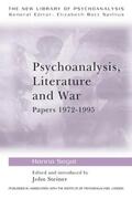 Segal |  Psychoanalysis, Literature and War | Buch |  Sack Fachmedien