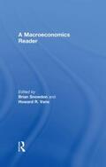 Snowdon / Vane |  A Macroeconomics Reader | Buch |  Sack Fachmedien