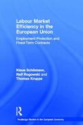 Kruppe / Rogowski / Schömann |  Labour Market Efficiency in the European Union | Buch |  Sack Fachmedien