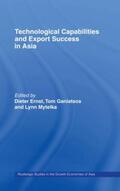 Ernst / Ganiatsos / Mytelka |  Technological Capabilities and Export Success in Asia | Buch |  Sack Fachmedien