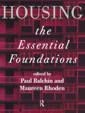 Balchin / Rhoden |  Housing: The Essential Foundations | Buch |  Sack Fachmedien