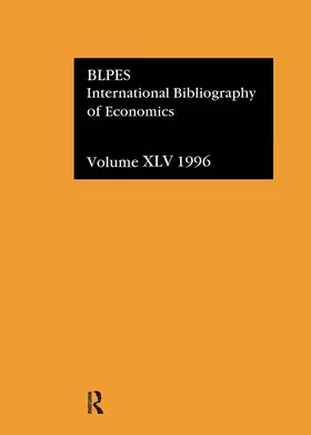  IBSS: Economics: 1996 Volume 45 | Buch |  Sack Fachmedien