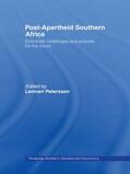 Petersson |  Post-Apartheid Southern Africa | Buch |  Sack Fachmedien