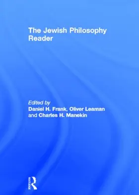 Frank / Leaman / Manekin |  The Jewish Philosophy Reader | Buch |  Sack Fachmedien