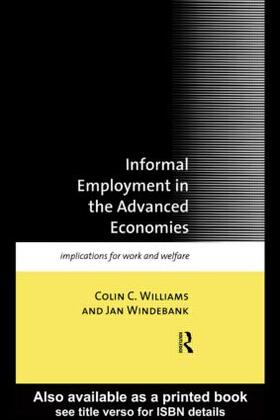 Williams / Windebank | Informal Employment in Advanced Economies | Buch | sack.de