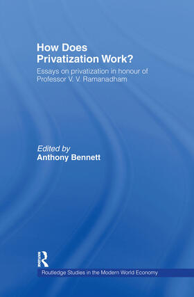 Bennett | How Does Privatization Work? | Buch | sack.de