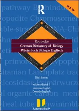 Eichhorn |  German Dictionary of Biology Vol 1 | Buch |  Sack Fachmedien