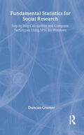 Cramer |  Fundamental Statistics for Social Research | Buch |  Sack Fachmedien