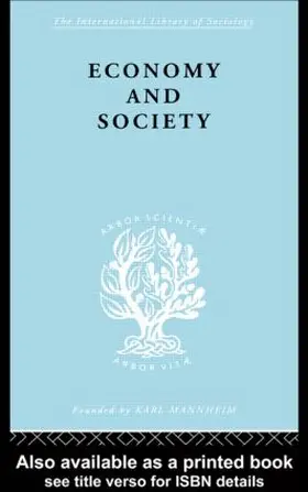 Parsons / Smelser | Economy and Society | Buch | 978-0-415-17527-2 | www.sack.de