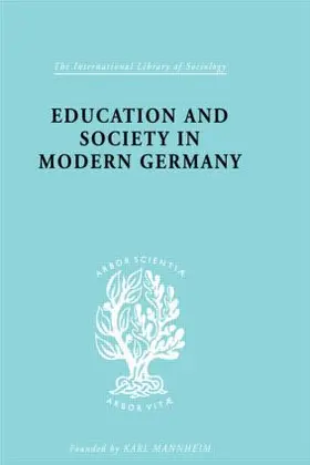 Education & Society in Modern Germany | Buch | 978-0-415-17756-6 | www.sack.de