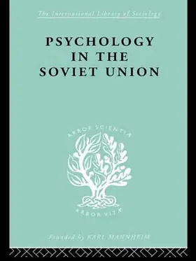 Simon |  Psychology in the Soviet Union   Ils 272 | Buch |  Sack Fachmedien