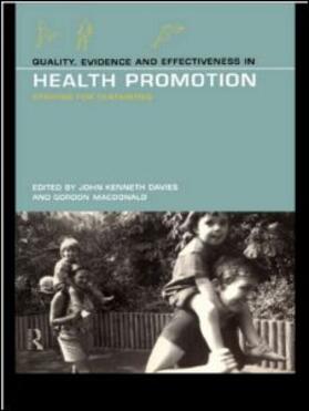 Davies / MacDonald | Quality, Evidence and Effectiveness in Health Promotion | Buch | sack.de