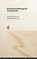 Winterton |  Developing Managerial Competence | Buch |  Sack Fachmedien