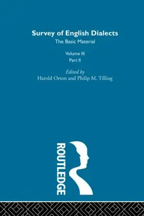 Barry |  Survey Eng Dialects Vol3 Prt2 | Buch |  Sack Fachmedien