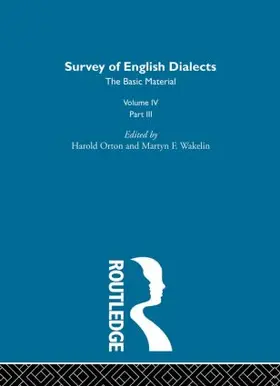 Barry |  Survey Eng Dialects Vol4 Prt3 | Buch |  Sack Fachmedien