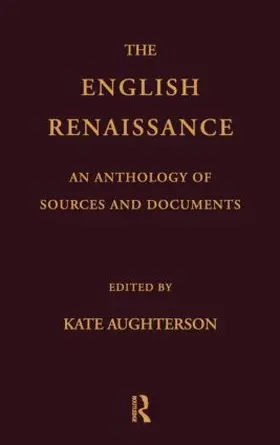 Aughterson |  The English Renaissance | Buch |  Sack Fachmedien
