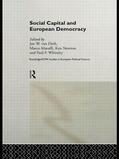 Maraffi / Newton / Van Deth |  Social Capital and European Democracy | Buch |  Sack Fachmedien