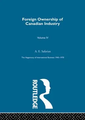 Safarian |  Foreign Ownership Canadn Indus | Buch |  Sack Fachmedien