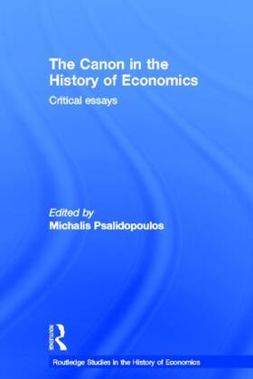Psalidopoulos |  The Canon in the History of Economics | Buch |  Sack Fachmedien