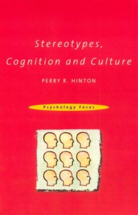Hinton |  Stereotypes, Cognition and Culture | Buch |  Sack Fachmedien