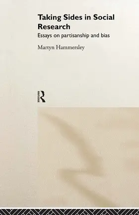 Hammersley |  Taking Sides in Social Research | Buch |  Sack Fachmedien