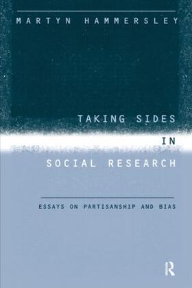 Hammersley | Taking Sides in Social Research | Buch | 978-0-415-20287-9 | sack.de