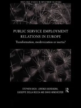 Bach / Bordogna / Rocca |  Public Service Employment Relations in Europe | Buch |  Sack Fachmedien