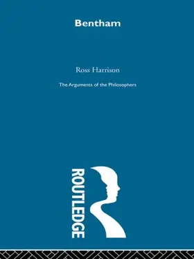 Harrison | Bentham-Arg Philosophers | Buch | 978-0-415-20362-3 | www.sack.de