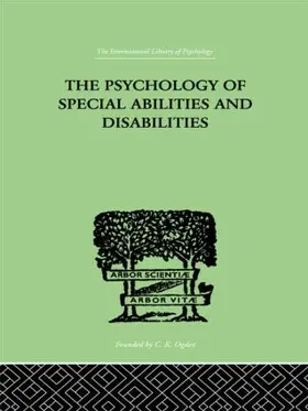 Bronner |  The Psychology Of Special Abilities And Disabilities | Buch |  Sack Fachmedien