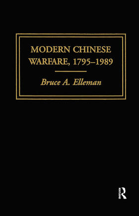 Elleman |  Modern Chinese Warfare, 1795-1989 | Buch |  Sack Fachmedien