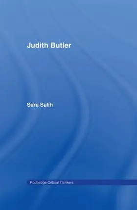 Salih |  Judith Butler | Buch |  Sack Fachmedien