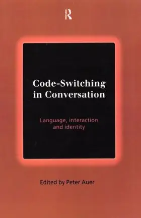 Auer | Code-Switching in Conversation | Buch | 978-0-415-21609-8 | sack.de