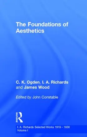 Constable / Richards |  Foundations Aesthetics V 1 | Buch |  Sack Fachmedien