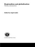 Lahiri |  Regionalism and Globalization | Buch |  Sack Fachmedien