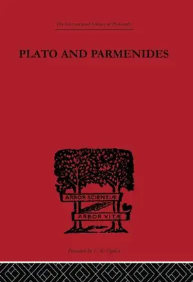 Cornford | Plato and Parmenides | Buch | 978-0-415-22517-5 | www.sack.de