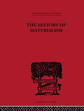 Lange |  The History of Materialism | Buch |  Sack Fachmedien