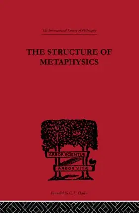 Lazerowitz |  The Structure of Metaphysics | Buch |  Sack Fachmedien