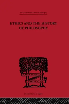 Broad |  Ethics and the History of Philosophy | Buch |  Sack Fachmedien