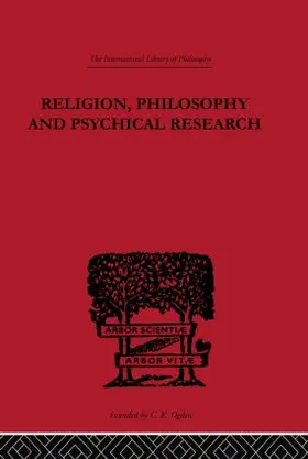 Broad |  Religion, Philosophy and Psychical Research | Buch |  Sack Fachmedien