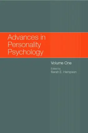 Hampson |  Advances in Personality Psychology | Buch |  Sack Fachmedien