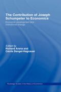 Arena / Dangel-Hagnauer |  The Contribution of Joseph A. Schumpeter to Economics | Buch |  Sack Fachmedien