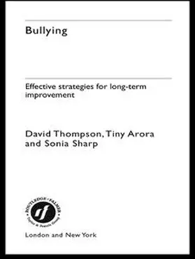Arora / Sharp / Thompson | Bullying | Buch | 978-0-415-23092-6 | sack.de