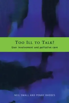 Rhodes / Small |  Too Ill to Talk? | Buch |  Sack Fachmedien