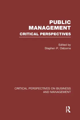 Osborne |  Public Management | Buch |  Sack Fachmedien