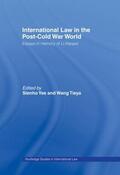 Tieya / Yee |  International Law in the Post-Cold War World | Buch |  Sack Fachmedien